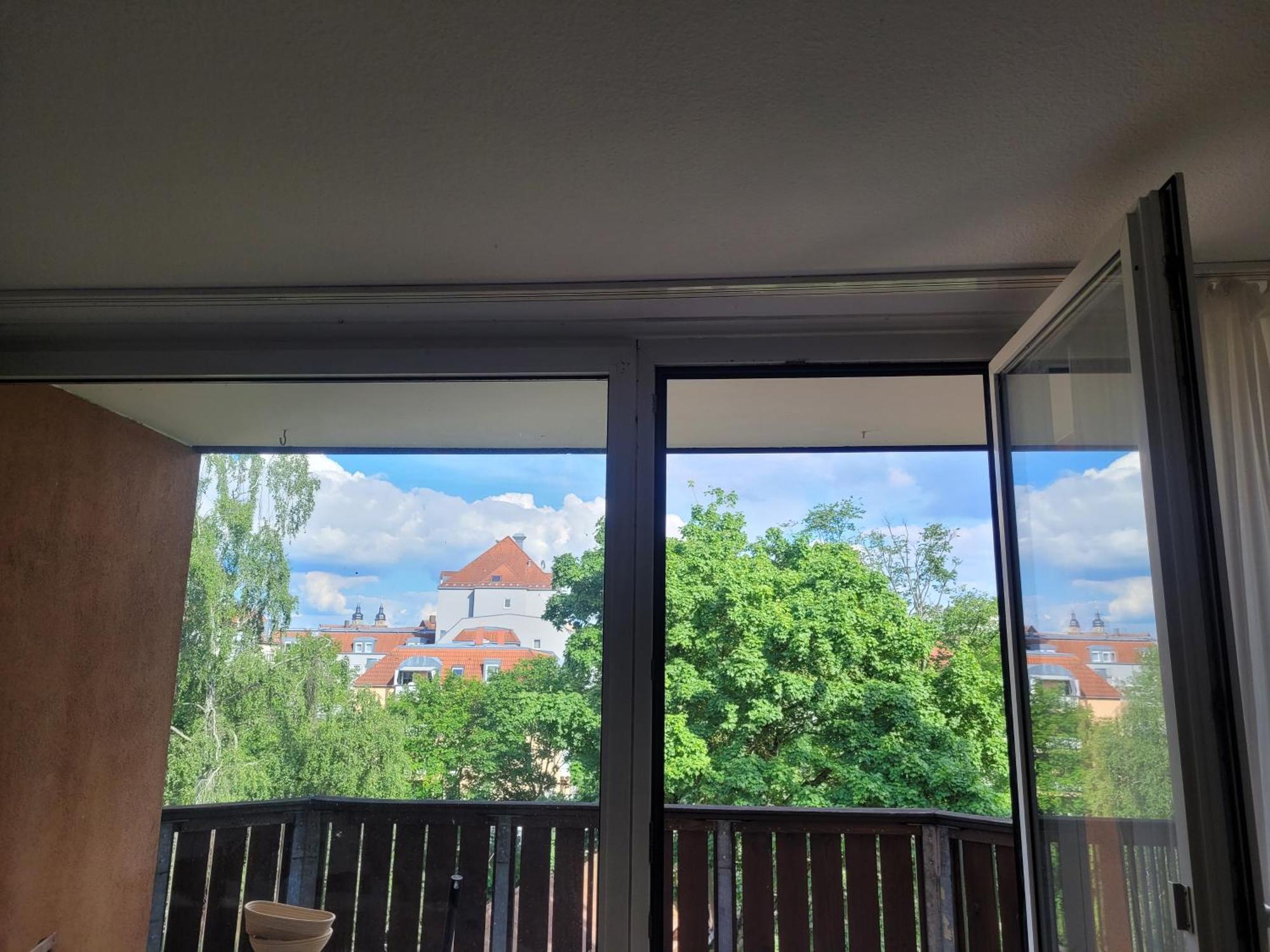 Zentrale 2 Zimmer-Wohnung Mit Balkon Bayreuth Exterior foto
